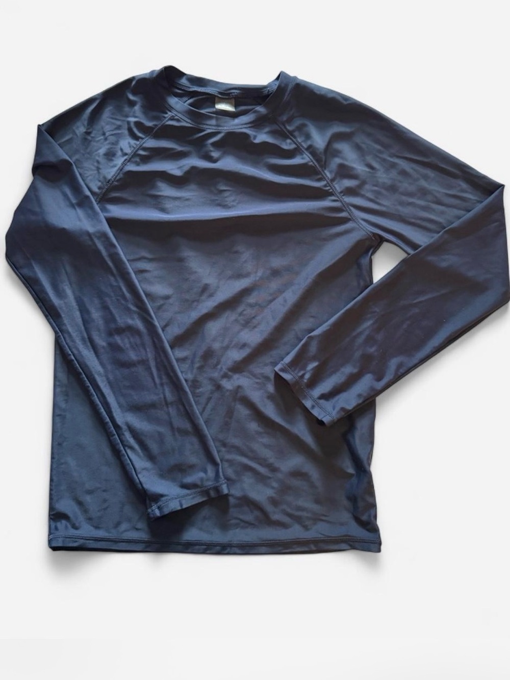 Old Navy Kids Long-Sleeve Swim Rashguard in Navy Blue